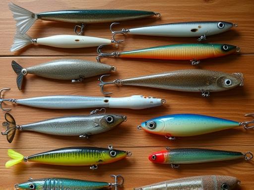 Et udvalg af bæredygtige blink og endegrej på et træbord